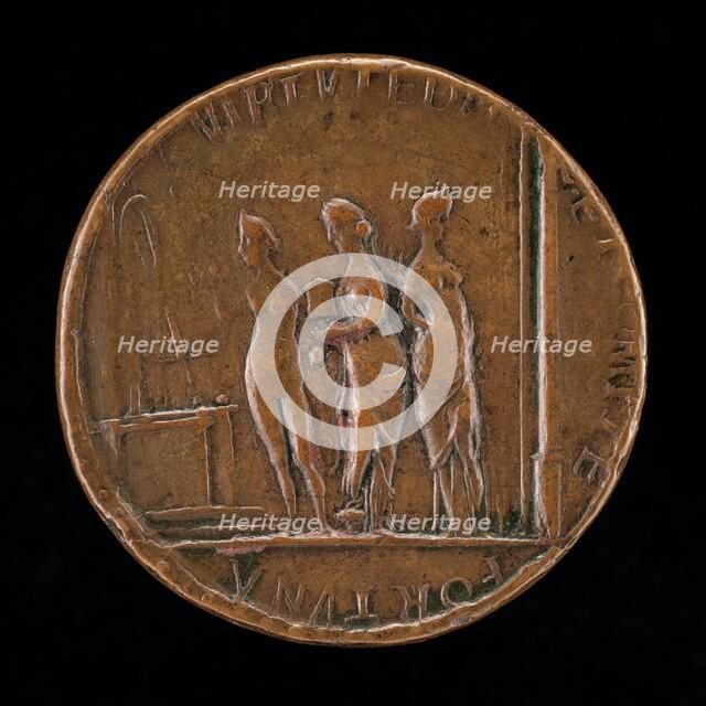 Toilet of Venus (?) [reverse], c. 1500. Creator: Unknown.