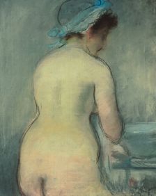 Toilet, ca 1879