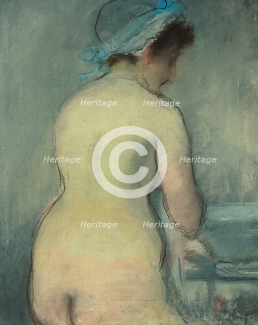 Toilet, ca 1879.