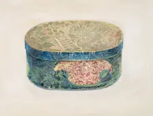 Toilette Box, c. 1940. Creator: John Cutting
