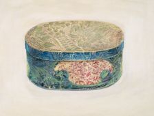 Toilette Box, c. 1940. Creator: John Cutting