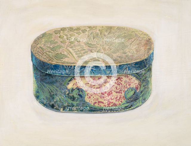Toilette Box, c. 1940. Creator: John Cutting.