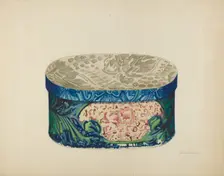 Toilette Box, c. 1937. Creator: John Cutting