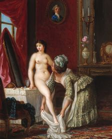 Toilette, c1780. Creator: Nicolas-Rene Jollain