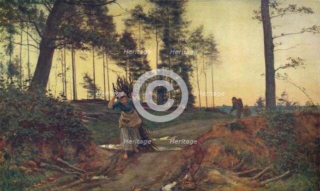 'Toilers of the Woods', 1879. Creator: Sir Ernest Albert Waterlow.