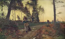 Toilers of the Woods 1879. Creator: Sir Ernest Albert Waterlow