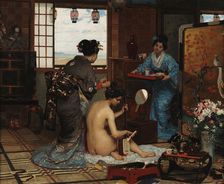 Toillette Japonaise. Creator: Firmin-Girard, François-Marie (1838-1921)