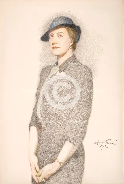 Toini Nikander (Antonietta Toini), 1938. Creator: Antti Faven.