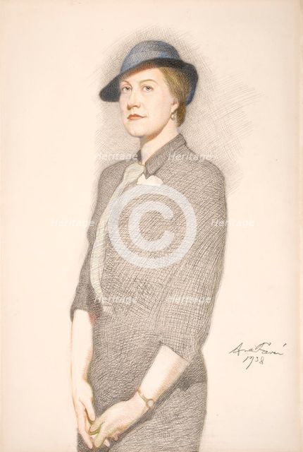 Toini Nikander (Antonietta Toini), 1938. Creator: Antti Faven.