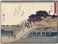 Tokaido gojo santsugi. Yokkaichi. Plate No 44, c1837. Creator: Ando Hiroshige
