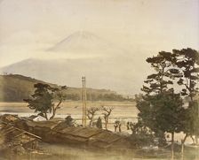 Tokaido Iwabuchi, 1865. Creator: Unknown
