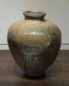 Tokoname-Ware Jar, 15th century. Creator: Unknown