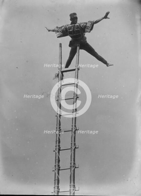 Tokyo firemen, between c1915 and c1920. Creator: Bain News Service.