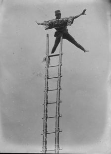 Tokyo firemen, between c1915 and c1920. Creator: Bain News Service