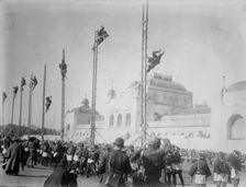 Tokyo Firemen's Exhibition, between c1915 and c1920. Creator: Bain News Service