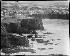 Tolcarne Beach, Newquay, Cornwall, c1930s. Creator: Arthur William Hobart