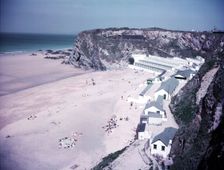 Tolcarne Sands, Newquay, Cornwall, c1955. Creator: Arthur Charles Kirby Ware
