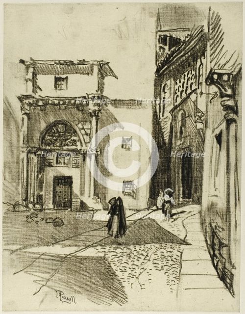 Toledo, c. 1903. Creator: Joseph J Pennell.