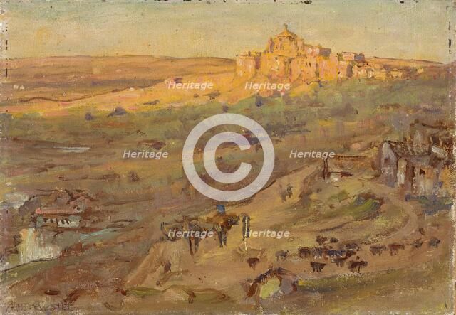 Toledo, Spain, Afternoon Sun, 1911. Creator: Anna Richards Brewster.