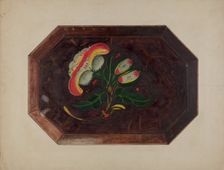 Toleware Tray, c. 1941. Creator: Raymond McGough