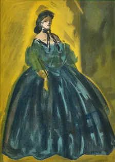 Toliere c1864, (1939). Artists: Unknown, Constantin Guys