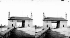Toll House, Putney Bridge, Fulham, London, c1870-1886. Artist: York & Son