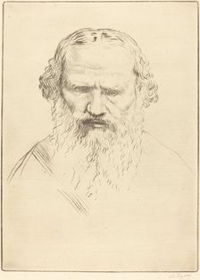 Tolstoy. Creator: Alphonse Legros