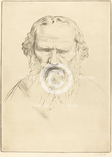 Tolstoy. Creator: Alphonse Legros.