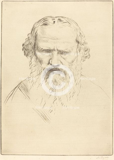 Tolstoy. Creator: Alphonse Legros.