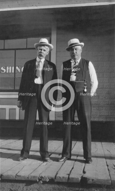 Tom Magowan and Bill McFee, between c1900 and 1916. Creator: Unknown.