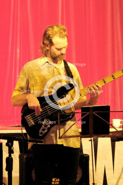 Tom Mason, Robert Mitchell True Think, Battle Jazz Festival, Battle, East Sussex, July 2023. Creator: Brian O'Connor.