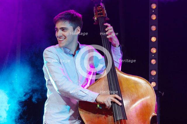 Tom McCredie, Love Supreme Jazz Festival, Glynde Place, East Sussex, July 2015. Artist: Brian O'Connor.
