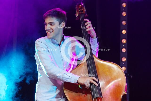 Tom McCredie, Love Supreme Jazz Festival, Glynde Place, East Sussex, July 2015. Artist: Brian O'Connor.