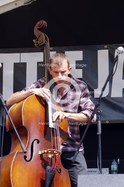 Tom Moore, Remi Harris and Tom Moore Duo, Battle Jazz Weekend, Battle, East Sussex, 24 July 2022. Creator: Brian O'Connor.