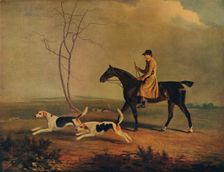 Tom Oldaker, Huntsman of the Berkley Hounds, on Pickle, with the hounds, (1800), 1929
