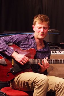Tom Ollendorf, Ari Hoenig Trio, Verdict Jazz Club, Brghton, East Sussex, 6th Oct. 2021. Creator: Brian O'Connor