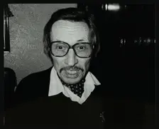 Tom Burnham at The Bell, Codicote, Hertfordshire, December 1986. Creator: Denis Williams