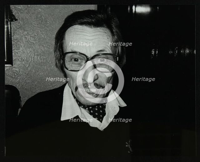 Tom Burnham at The Bell, Codicote, Hertfordshire, December 1986. Creator: Denis Williams.