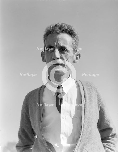 Tom Collins, manager of Kern County migrant camp, California, 1936. Creator: Dorothea Lange.