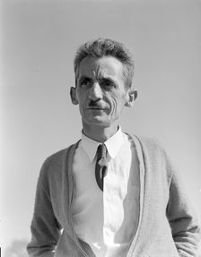 Tom Collins, manager of Kern County migrant camp, California, 1936. Creator: Dorothea Lange