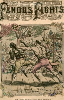 Tom Cribb's second battle with Molineaux 1811 (late 19th or early 20th century)