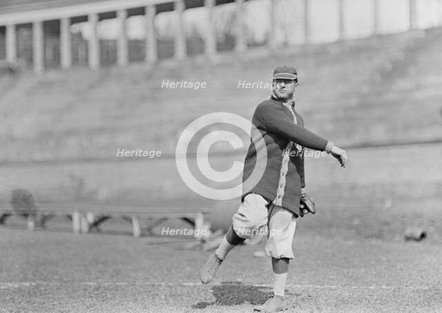 Tom Drohan, Washington Al, at University of Virginia, Charlottesville (Baseball), ca. 1913. Creator: Harris & Ewing.