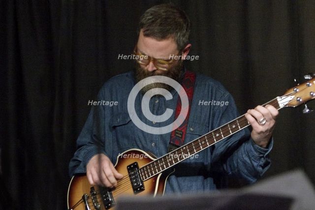 Tom Herbert, Zone-B, Verdict Jazz Club, Brighton, East Sussex, 13 Dec 2019. Creator: Brian O'Connor.