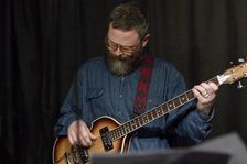 Tom Herbert, Zone-B, Verdict Jazz Club, Brighton, East Sussex, 13 Dec 2019. Creator: Brian O'Connor