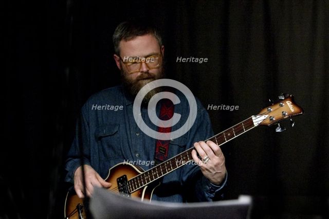 Tom Herbert, Zone-B, Verdict Jazz Club, Brighton, East Sussex, 13 Dec 2019. Creator: Brian O'Connor.