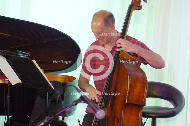 Tom Hill, Watermill Jazz Club, Dorking, Surrey, 25 June 2019. Creator: Brian O'Connor.