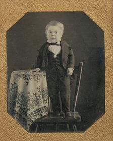 Tom Thumb (Charles Sherwood Stratton), ca. 1848. Creator: Unknown