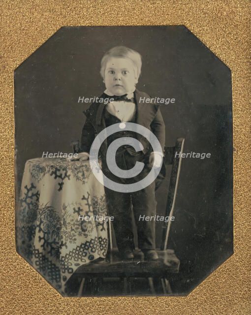 Tom Thumb (Charles Sherwood Stratton), ca. 1848. Creator: Unknown.