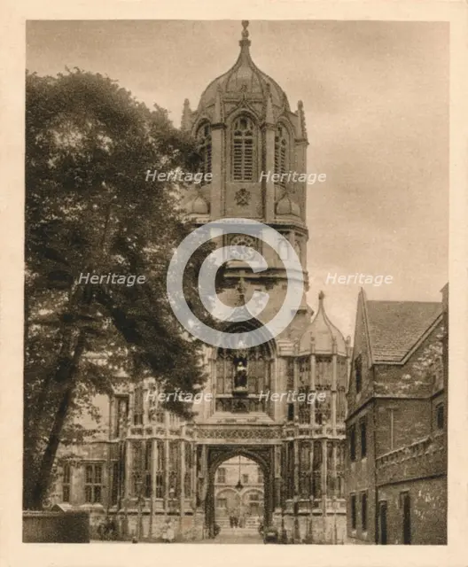 'Tom Tower, Christchurch College', 1923. Artist: Unknown.