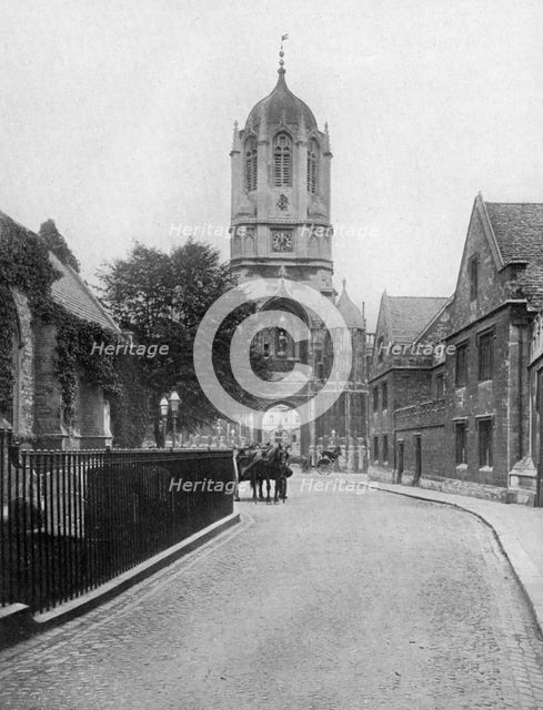 Tom Tower, Christchurch College, Oxford, Oxfordshire, 1924-1926. Artist: W Mann